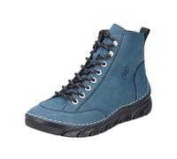 Rieker Bottes à lacets pour femme 55022 - Vert - Pointure 38 EU, vert, 38 EU