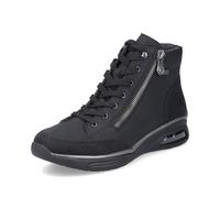 Rieker Femme M5610 Bottes à Lacets, Noir, 38 EU