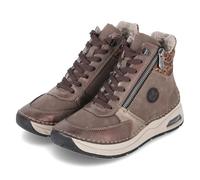 Rieker Femme 44565 Bottes à Lacets, Marron, 43 EU