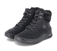 Rieker Bottes à lacets pour femme - Noir - 43 EU, Noir, 43 EU