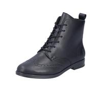 Rieker Bottes à lacets pour femme noires, Noir 00., 41 EU