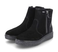 Rieker Bottes à lacets pour femme noires, Noir, 42 EU