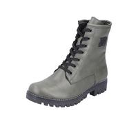 Rieker Bottes à lacets pour femme, vert, 40 EU