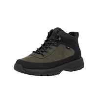 Rieker Bottes à lacets 'U1670' gris foncé / olive / noir, Taille 47