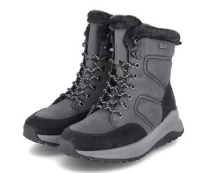 Rieker Bottes à lacets Z0922 pour femme - Gris - Pointure 37 EU, gris, 37 EU