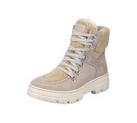 Rieker Bottes à lacets Z7430 pour femme, beige, 38 EU