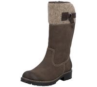 Rieker Bottes beige chiné / marron / brun foncé, Taille 40