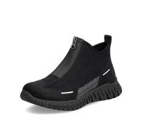 Rieker Bottes & Bottines Femme M5351, Pointure:42 EU, La Couleur:Noir