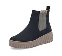 Rieker bottes & bottines femme N2553, Pointure:40 EU, La couleur:bleu