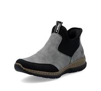 Rieker Bottes & Bottines Femme N3280, Pointure:37 EU, La Couleur:Gris