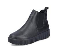 Rieker Bottes & Bottines Femme Y6151, Pointure:40 EU, La Couleur:Noir