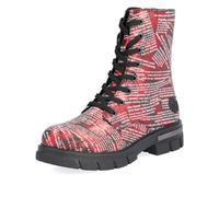 Rieker bottes & bottines femme Z9120, Pointure:39 EU, La couleur:rouge