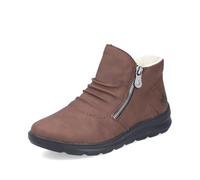 Rieker Bottes Classiques pour Femmes Z0051, Bottes Femme, Semelle Amovible, Marron 24., 41 EU