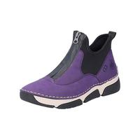Rieker Bottes courtes pour femme 45953, Rose, 42 EU