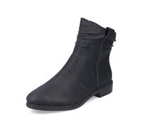 Rieker Bottes courtes pour femme 71675, Noir, 42 EU
