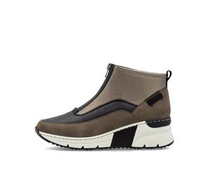 Rieker Bottes courtes pour femme N6352 - Marron - Taille 42 EU, marron, 42 EU