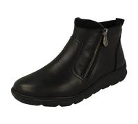 Rieker Bottes courtes Z0060 pour femme, Noir, 39 EU