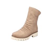 Rieker Bottes courtes Z5772 pour femme, beige, 41 EU