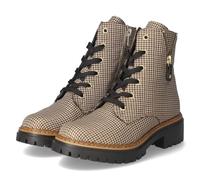 Rieker Bottines à lacets beige / marron / noir, Taille 39