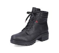 Rieker Bottes de motard pour femme 76842, Noir, 36 EU
