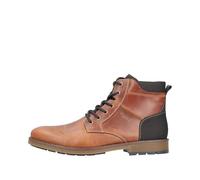 Rieker Bottes décontractées à lacets en cuir marron naturel pour homme F4531, Marron 24, 42 EU