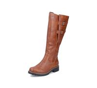 Rieker Bottes en Cuir Femmes Y9193, Pointure:37 EU, La Couleur:Marron