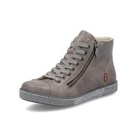 Rieker Damen Klassische Stiefeletten Z1221, Frauen Stiefeletten, Lose Einlage,Kurzstiefel,uebergangsschuhe,uebergangsstiefel,Grau (42),37 EU / 4 UK