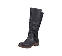 Rieker Bottes hautes Z4776 pour femme, Noir, 40 EU