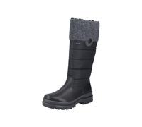 Rieker Bottes montantes X9090 pour femme, Noir, 38 EU