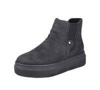 Rieker Bottes tendance M1981 pour femme, Noir, 39 EU