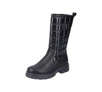 Rieker Femme Z9172 Botte Tendance, Noir, 39 EU