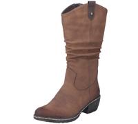 Rieker Bottes Western Pour Femmes À Talon Bloc Doublées Chaudes 93775