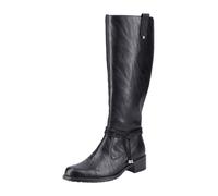 Rieker Femme Z7361 Botte Haute Jusqu'au Genou, Noir, 41 EU