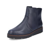 Rieker Bottines 44965 pour femme - Semelle lâche, Bleu 14., 43 EU