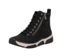 Rieker Bottines à lacets '45920' crème / noir, Taille 37