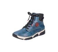 Rieker Femme Baskets 45943, Dame Baskets Hautes,Chaussures de Sport,Bottes de Sport,Baskets Hautes,Bleu (Blau / 12),40 EU / 6.5 UK