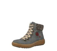 Rieker Bottines à lacets beige / bleu-gris / marron châtaigne / blanc, Taille 37