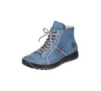 Rieker Bottines à lacets bleu / rouge / blanc, Taille 37