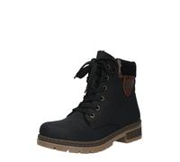 Rieker Bottines à lacets caramel / noir, Taille 37