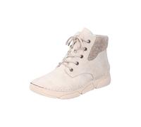 Rieker Bottines à lacets crème / chamois, Taille 40
