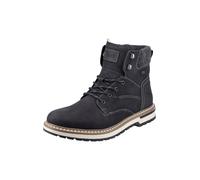 Rieker Bottines à lacets gris chiné / noir, Taille 42