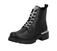 Rieker Femme 72620 Bottes de Motard, Noir, 38 EU