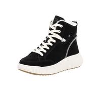 Rieker Bottines à lacets noir / blanc, Taille 36