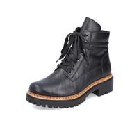 Rieker Bottines à lacets pour femme 72603, Noir 00., 39 EU
