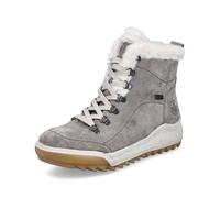 Rieker Bottines à lacets pour femme Y4713, Gris 45, 38 EU