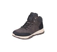 Rieker Bottines à lacets umbra / gris chiné / noir, Taille 41