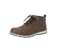 Rieker Bottines à lacets umbra / marron chiné, Taille 46