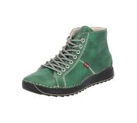 Rieker Bottines à lacets vert foncé / rouge / blanc, Taille 37