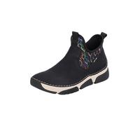 Rieker Bottines azur / émeraude / noir / blanc cassé, Taille 37