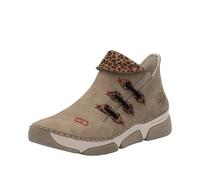 Rieker Bottines beige foncé / chocolat / pueblo, Taille 41